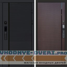 Входная дверь  Smart (Смарт) Black Line Porte Шоколад
